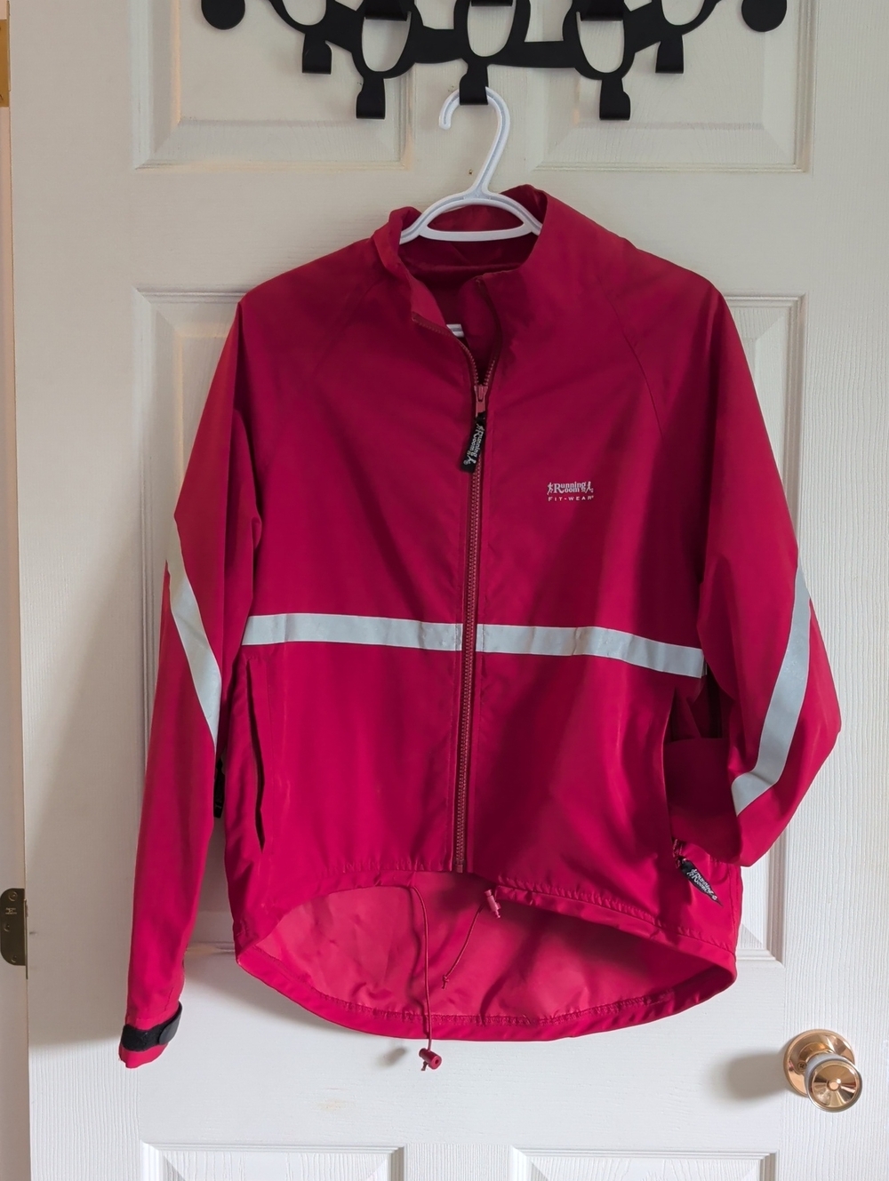 Red Running Jacket